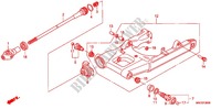 SWINGARM   CHAIN CASE for Honda ST 1300 ABS 2012