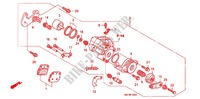 REAR BRAKE CALIPER for Honda SPORTRAX TRX 400 X 2012