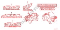 STICKERS (2) for Honda FOURTRAX 420 RANCHER 4X4 Electric Shift 2012
