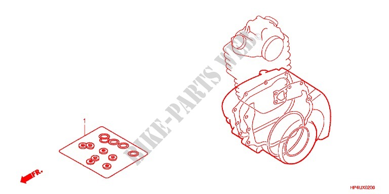 GASKET KIT for Honda FOURTRAX 420 RANCHER 4X4 Electric Shift 2012