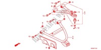 FRONT SUSPENSION ARM (4WD) for Honda FOURTRAX 420 RANCHER 4X4 PS RED 2012