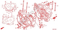 CRANKCASE   OIL PUMP for Honda FOURTRAX 500 FOREMAN RUBICON Power Steering 2012