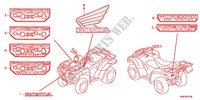 STICKERS for Honda FOURTRAX 500 FOREMAN 4X4 Electric Shift, Power Steering 2012