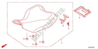 SINGLE SEAT (2) for Honda FOURTRAX 420 RANCHER 4X4 PS CAMO 2012
