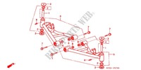 FRONT SUSPENSION ARM for Honda SPORTRAX TRX 90 2012