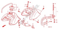 FUEL TANK (TRX90EX8/X9/XB/XC/XD) for Honda SPORTRAX TRX 90 2012