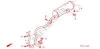 EXHAUST MUFFLER (2) for Honda SPORTRAX TRX 90 2012