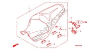 SINGLE SEAT (2) for Honda VFR 1200 DCT 2012