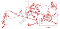 FRONT BRAKE CALIPER (VT1300CXA) for Honda VT 1300 FURY ABS 2012
