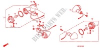 INDICATOR (2) for Honda VT 1300 FURY ABS 2012