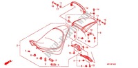 SINGLE SEAT (2) for Honda VT 1300 FURY ABS 2012