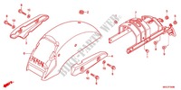 REAR FENDER (VT750C2B/C2S) for Honda SHADOW VT 750 PHANTOM 2012