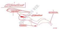 STICKERS (VT750C2B/C2S) for Honda SHADOW VT 750 PHANTOM 2012