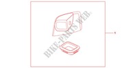 RIGHT GLOVE BOX INNER LID for Honda PCX 125 SPECIAL EDITION 2013