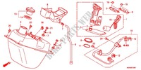 FUEL TANK (WW125EX2C/EX2D/D) for Honda PCX 125 SPECIAL EDITION 2012