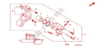 REAR BRAKE CALIPER (XRE300) for Honda XRE 300 2012