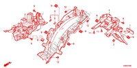 REAR FENDER for Honda WAVE 110 DK 2013