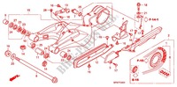 SWINGARM   CHAIN CASE for Honda CB 1000 R ABS 2012