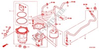 FUEL PUMP for Honda FOURTRAX 420 RANCHER 4X4 Manual Shift RED 2013