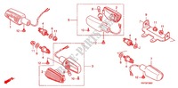 INDICATOR (2) for Honda XRE 300 ABS 2011