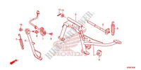 MAIN STAND   BRAKE PEDAL for Honda SH MODE 125 2014
