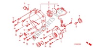 RIGHT CRANKCASE COVER for Honda CB 1100 ABS 2011
