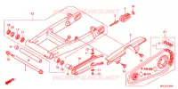 SWINGARM   CHAIN CASE for Honda CB 1100 ABS 2013