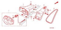 TAILLIGHT (2) for Honda CB 1100 ABS 2013