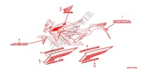 STICKERS (1) for Honda CB 500 F ABS 2013