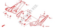 SIDE COVERS (CBF1507/M7/M9/MA) for Honda CBF 150 SPORT 2009