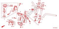 HANDLEBAR   TRIPLE CLAMP   STEERING STEM (CBF1507/M7/M9/MA/MB/MC) for Honda CB 150 UNICORN DAZZLER 2012