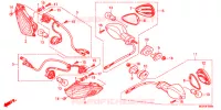 INDICATOR (2) for Honda CBR 1000 RR ABS REPSOL 2013