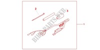 GRIP HEATER SUB HARNESS   BRACKET for Honda CBR 1000 RR RED 2012