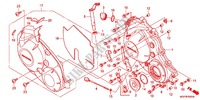 RIGHT CRANKCASE COVER for Honda CBR 1000 RR VERMELHO PRETO 2012