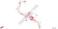 AIR INJECTION CONTROL VALVE for Honda CBR 1000 RR FIREBLADE RED 2012