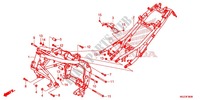 FRAME for Honda CBR 500 R ABS HRC TRICOLOR 2014