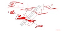 STICKERS (1) for Honda ACE 125 2014