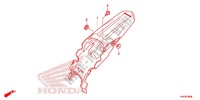 REAR FENDER for Honda CRF 110 2013