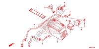 WIRE HARNESS/BATTERY for Honda CRF 125 F GRANDES ROUES 2014