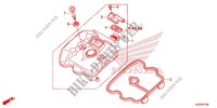 CYLINDER HEAD COVER for Honda CRF 250 M RED 2014