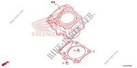 CYLINDER for Honda CRF 250 M RED 2014