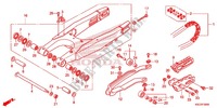 SWINGARM   CHAIN CASE for Honda CRF 250 X 2013