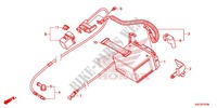 WIRE HARNESS/BATTERY for Honda CRF 250 X 2013