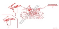 STICKERS (1) for Honda CRF 450 R 2013
