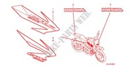 STICKERS (CRF50F6/7) for Honda CRF 50 2006