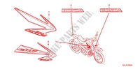 STICKERS (CRF50F8/9/A) for Honda CRF 50 2010