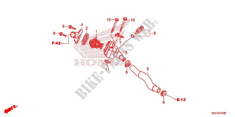 THERMOSTAT for Honda CTX 700 ABS 2014