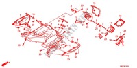 LEG SHIELD (FJS600A9 2KO/FJS600AB/DB) for Honda SILVER WING 600 2011