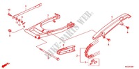 SWINGARM   CHAIN CASE for Honda STORM 125 FRONT BRAKE DISK 2012
