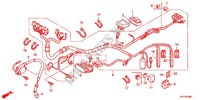 WIRE HARNESS for Honda STORM 125 DISCO DELANTERO 4AG 2012